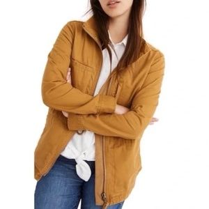 Madewell Fleet Jacket Mustard Yellow - Size Medium